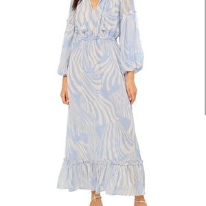 MISA maxi dress